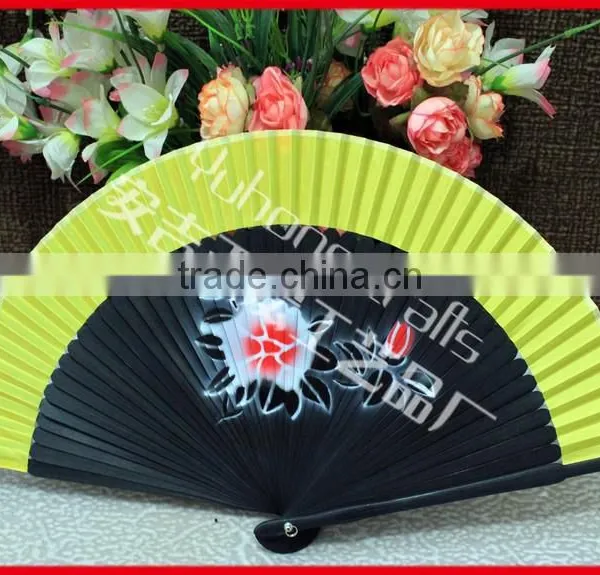 Chinese Bamboo Ladies Folding Fan photo-3