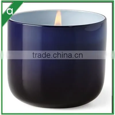 Home Decoration High Quality Scented Candle in Multi Colored Glass With Gift Box photo-4
