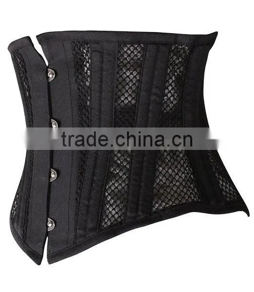 Women's Breathable's Net Corset Shaper Slimmer Work Out Waist Trainer Shapewear photo-3