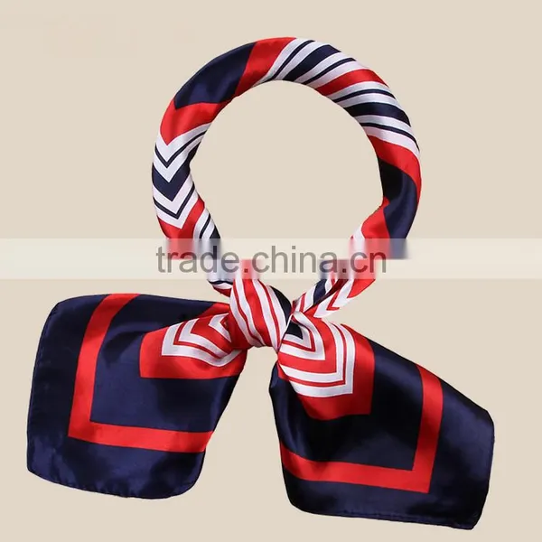2016 High Qulaity Wholesale the Stewardess Printing Silk Scarves photo-3