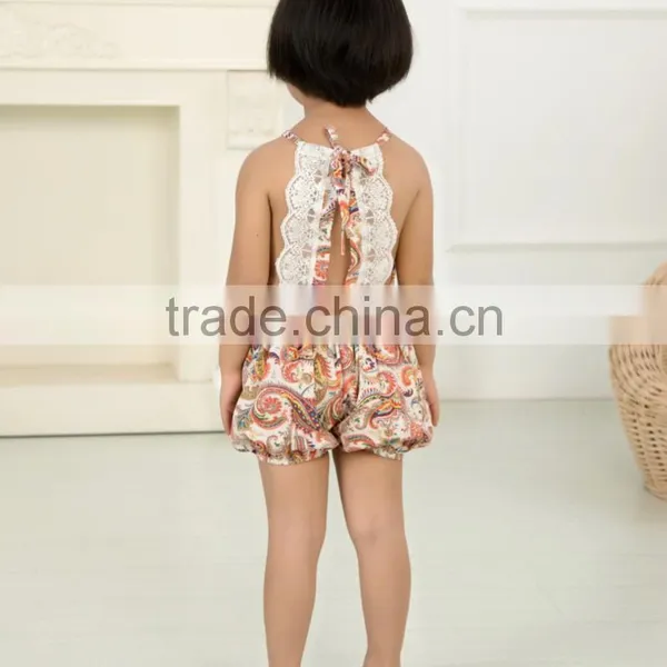 Fashion Baby Bodysuit/jumpsuit Lace Floral Baby Clothes Romper Wholesale photo-3