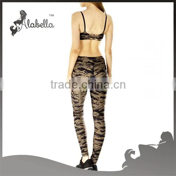 All Over Sublimation Yoga Set Spandex Yoga & Fitness Wear photo-2