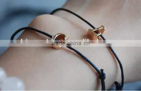 Smile Face Charms Suede Leather Bracelet Custom Logo Charm Leather Bracelet photo-6