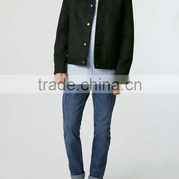 2016 Latest Blue Oxford Long Sleeve Casual Shirt photo-3