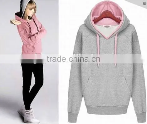Women Winter Hoodies With Double Hood Pullover photo-4