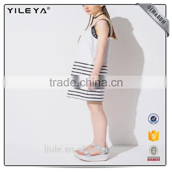 Women Sexy White Stripes Dress Bodycon Dress Mini Striped Cami Slip Dress photo-2