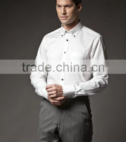 Wholesale Custom Design Dress Shirt, High Quality Man Shirt, Long Sleeve Shirt photo-4