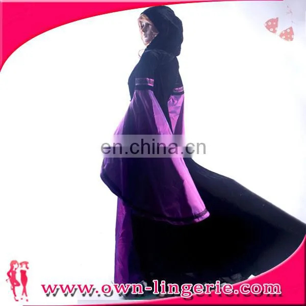 Instyles Quanzhou Purple Long Sleeve Medieval Dress
