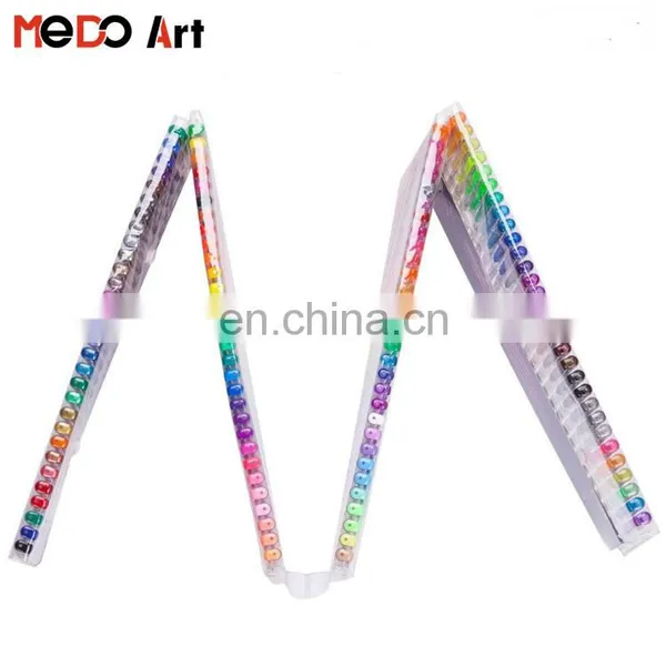 Plastic Fineline 120 Unique Colored Gel Pen Colors Gel Pens Coloring photo-2