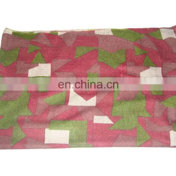 Latest Design Women Fashionable Long Cheap Shawls Voile Printed Pashmina photo-2