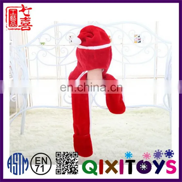 Hot Selling Funny Christmas Hat Customized Animal Head Plush Hats Interesting Christmas Ornaments Ideas photo-4