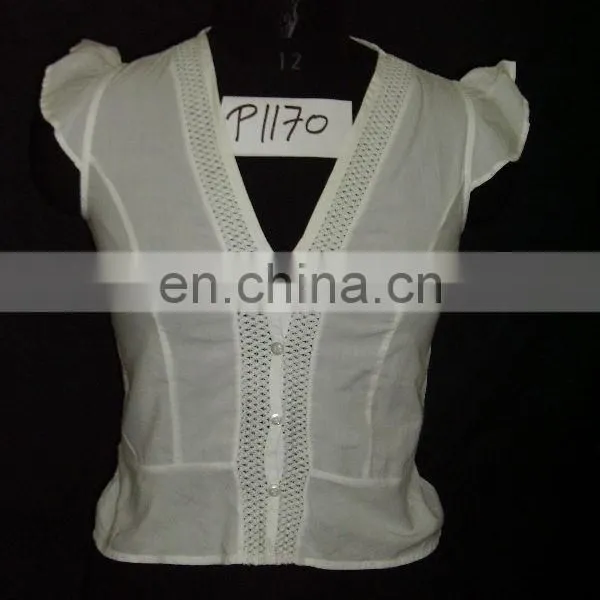 Ladies 100% Polyester Blouses 2017 photo-6