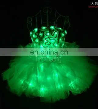 High Grade LED Wedding Veil for Party/show,lighting up Cloth photo-4