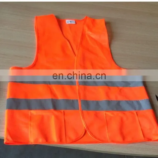 2017 Hi Vis Wholesale Knitted Fabric Reflective Safety Vest photo-2