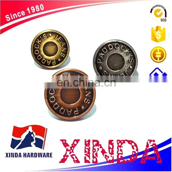 17mm Metal Buttons, With Custom Design, Rhinestone Buttons photo-4