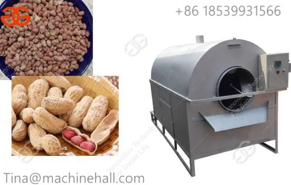 Professional Groundnut Roasting Machine for Sale Peanut Roaster Machine Supplier photo-2