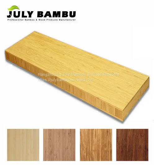 2450x650x38mm 3 Ply Laminated Kitchen Bamboo Wood Countertops Worktops photo-4
