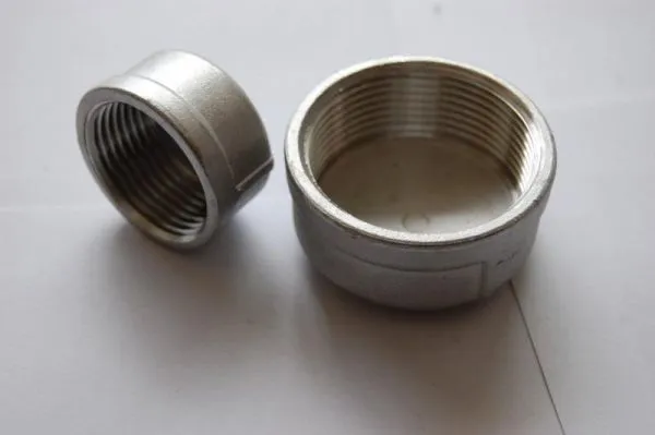High pressure steel threaded pipe fitting NPT/BSPT threaded coupling factory
