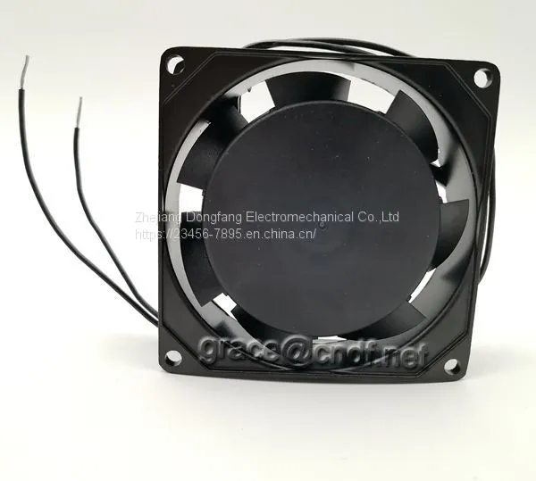 CNDF TA8025HSL-1 110/120VAC 50/60Hz 0.14/0.13 15/11W 2800rpm Air Flow 17/21cfm ac Axial Cooling Fan 80x80x25mm photo-3