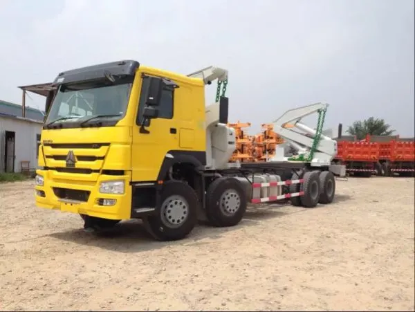 Good Price Sinotruk Factory Sale 20 Foot Container Side Loader Truck for Sale