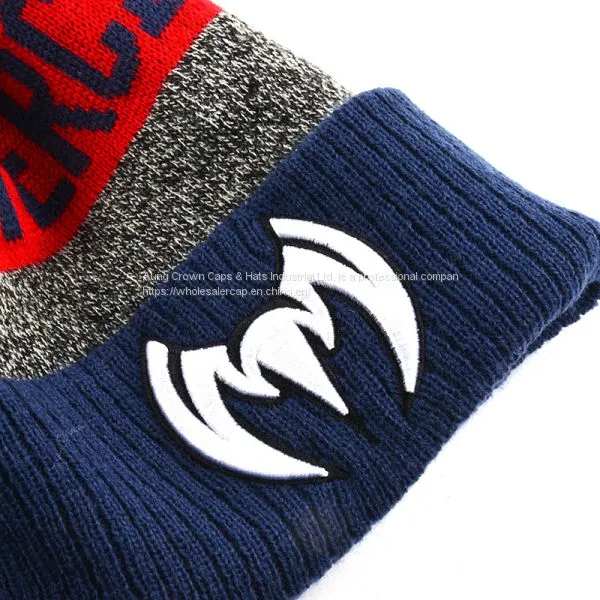 Knitted Hat, Bronx Hat, Beanie, Acrylic Knitted Hat With Cuff photo-5
