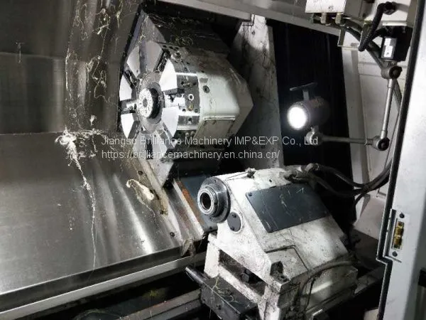 OKUMA L400M CNC Slant Lathe photo-4