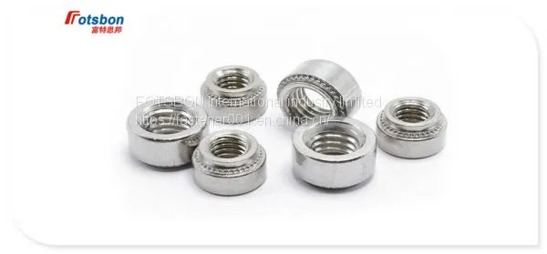 S-M2.5-0/S-M2.5-1/S-M2.5-2 Self-clinching Nuts Zinc Plated Carbon Steel Press In Nuts PEM Standard Factory Wholesales photo-2