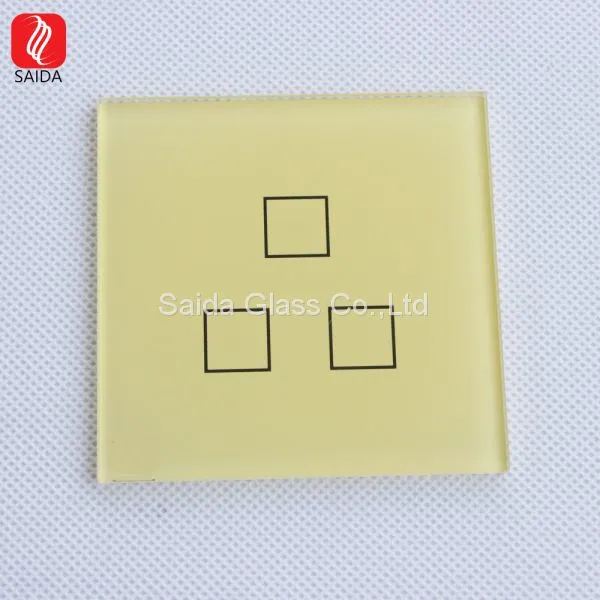 Cusotmized Design 1 Gang 1 Way 3 Gang 3 Way Touch Sensitive Toughened Glass Plates photo-5