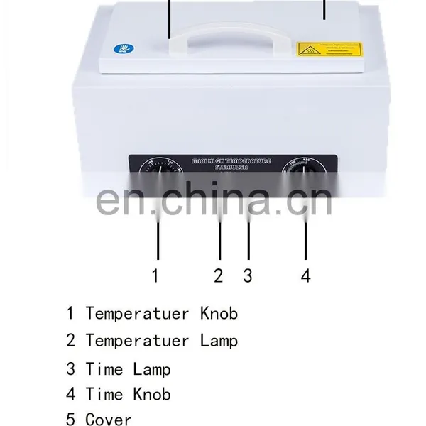 Salon Use Nail and Hair Mini Autoclave Sterilization Machine Dry Heat Sterilizer CE Approved 0-200 Degrees photo-3
