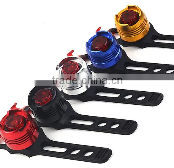 Outdoor Aluminum Alloy and Silicone Led Mountain Bike Light photo-2