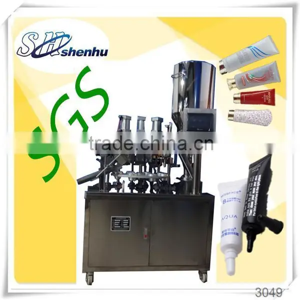 Semi Automatic Ultrasonic Soft Tube Paint Filling and Seaing Packing Machine