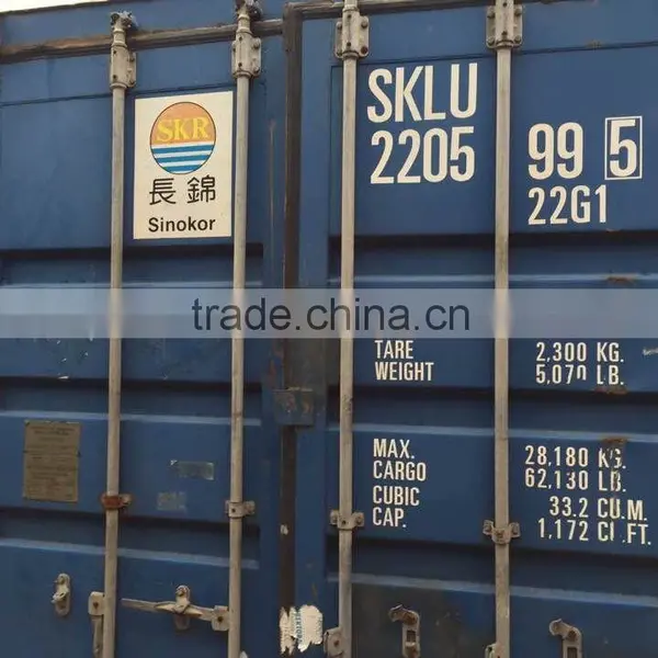 One Way Contaienr to Usa 20ft Used Container Shipping Containers for Sale in China photo-5