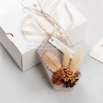 Hot Sale Handmade Customized Dried Flower Aromatherapy Wax Luxury Scented Candles photo-4