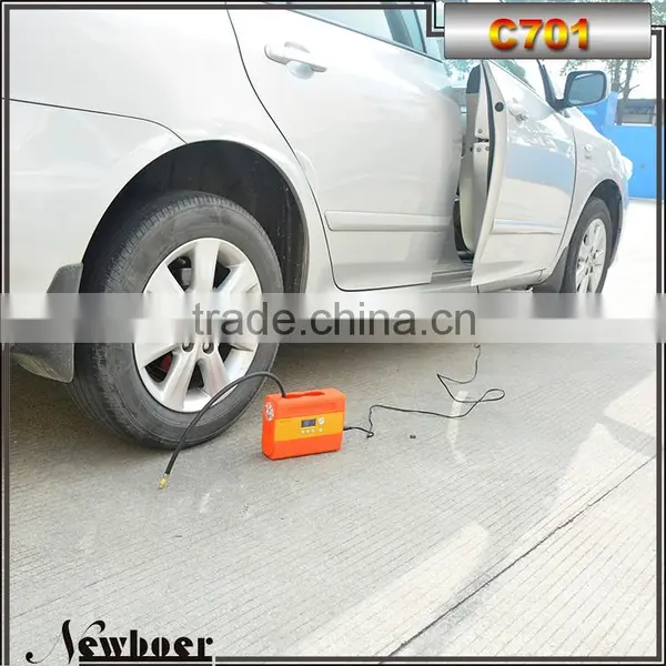 2016 Newest 12 Volt Car Tyre Inflator /mini Air Pump/ Car Air Compressor photo-3