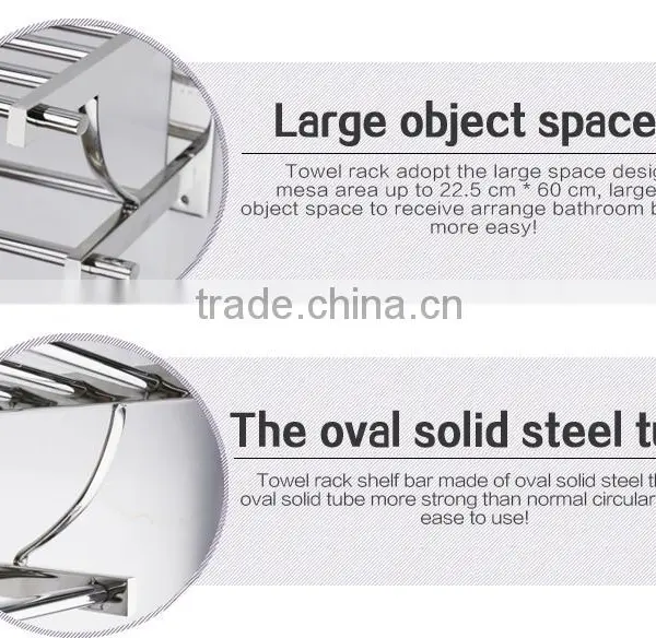 Wesda Bathroom Accessories Stainless Steel Towel Rack Made in China A116 photo-5