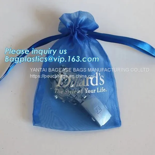 Organza Packing Pouch Bag Hot Sale Products Jewelry Packaging Organza Bags for Bracelet Beads Gift Pouch BAGEASE PACKAGE