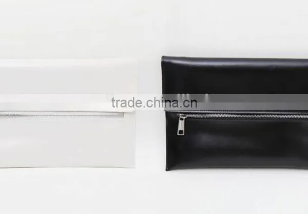 Pebbled Leather Women Small Envelope Clutch Bag ,leather Pouch 2016 photo-2