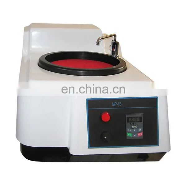 HST MP-1C Single Disk Metallographic Equipment Electronic Grinding Polishing Machine photo-2
