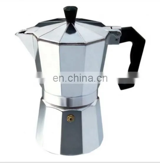 China Factory 6-Cup Stovetop Espresso Maker Moka Pot