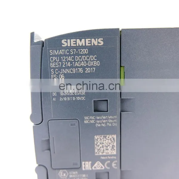 HIgh Quality SIMATIC S7-1200 CPU Siemens 6ES7214-1AG40-0XB0 photo-2