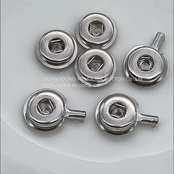 12mm Brass Half Pack Medical Electronic Button Medical Electrode Button photo-3