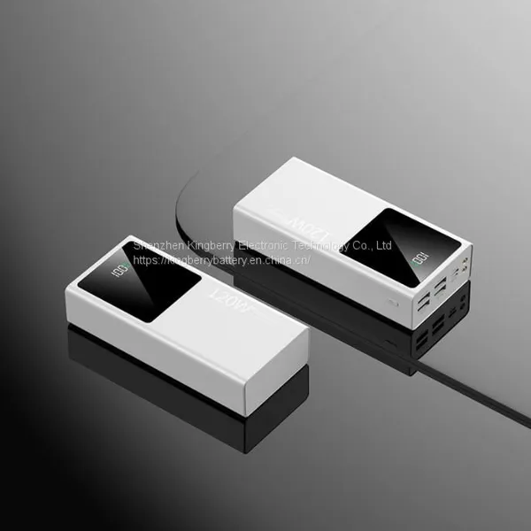 120W Super Fast Charger Power Bank 20000mAh Large Capacity Ultra-thin Portable Outdoor Mini photo-2