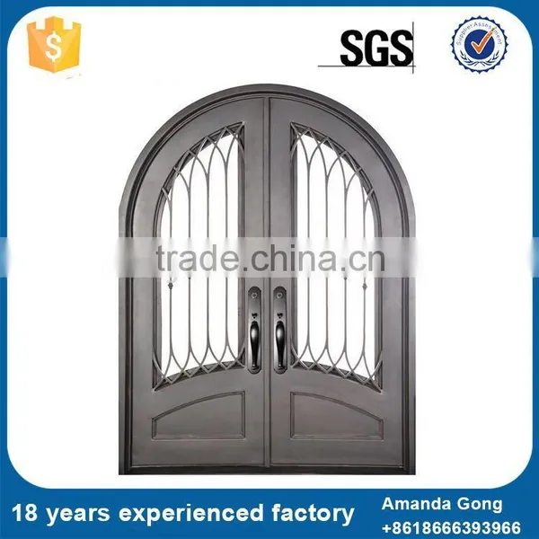 Beautiful Design Wrought Iron Inserts For Doors Sale photo-3