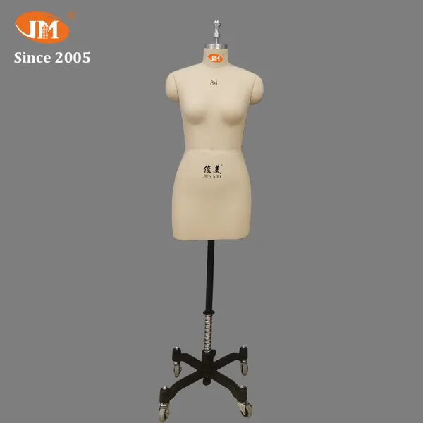 JUN MEI Women's Half-body Mannequin Size 84, One-stop Solution for Enterprises/colleges/studios, Precise Pattern and High Efficiency