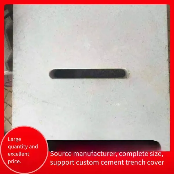 Municipal Engineering Cement Drainage Ditch Covers, Sewer Manhole Covers and Ditch Plates, Masonry Materials, Various Specifications photo-4