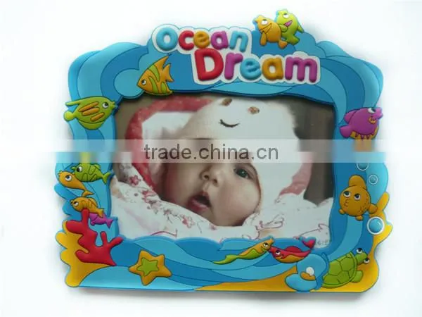 Photo Frame 2015 Hot Sale Lovely 3D Soft Rubber Pvc Photo Frame photo-5
