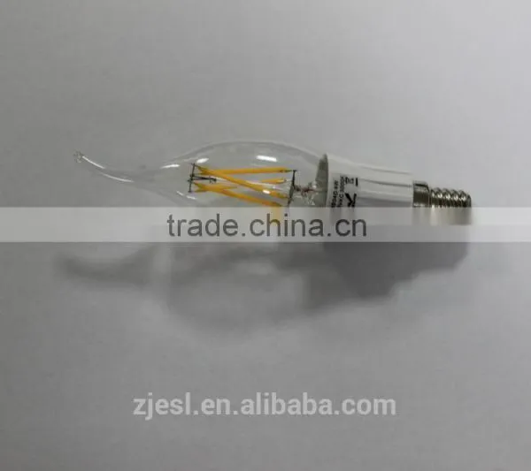 Tuv ce Rohs C35 2W 120lm/w Clear Glass E14/B22/E10 Led Filament Candle Light Quality Choice Most Popular photo-4