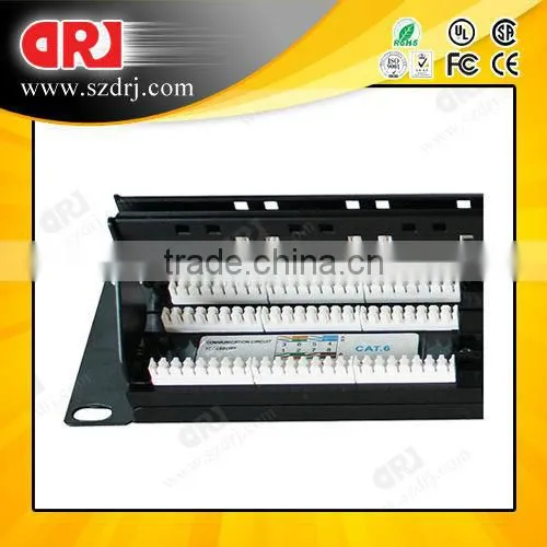 CAT6 48 Slots UTP Patch Panel With Cable Tray photo-2
