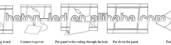 Back-lite White Flat Led Panel 40W/3850LM photo-6