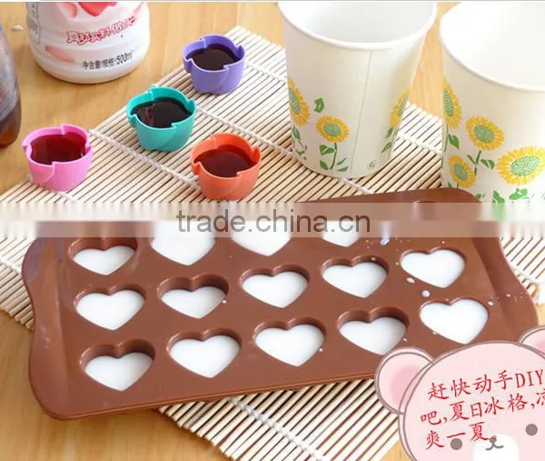 Wholesale Price Custom Heart Shape Mold Cute Sushi Making Kit Cake Silicone Cake Mold photo-2